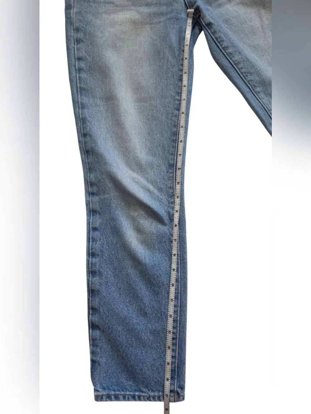 Madewell The Perfect Vintage Jean Light Wash High Rise Straight Women's Sz 25
